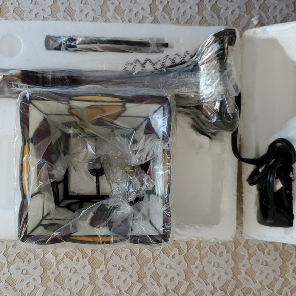 Home Interiors Fruit Lamp for table New 13" high original box Vintage Sonoma - Picture 8 of 12